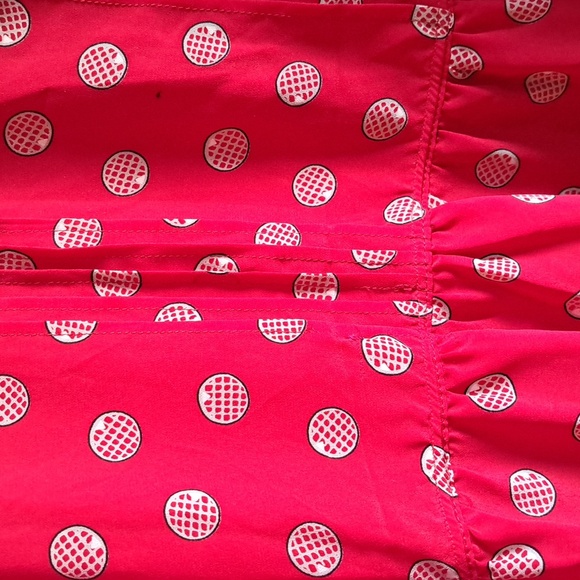 🔥 host pick 🔥 80s red vintage xl dress - polka dot bow tie dress - Extra Large - Picture 5 of 13